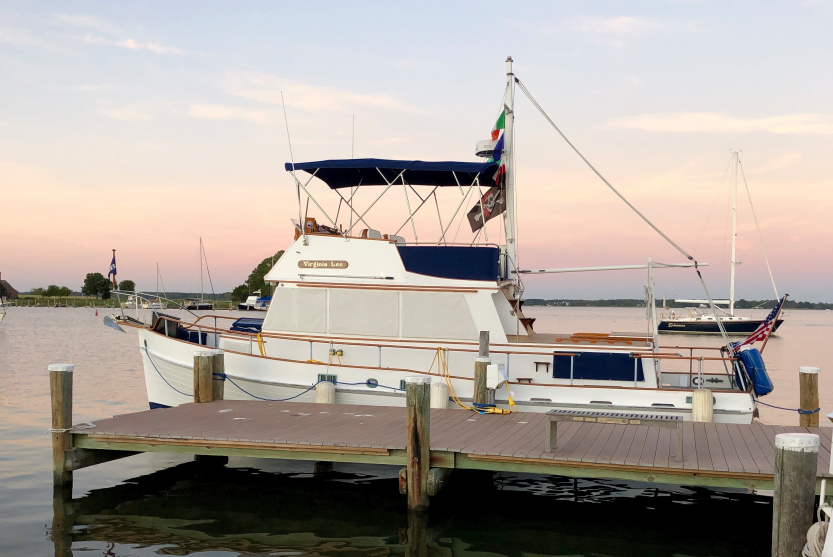 A FULLY RESTORED 1970 GRAND BANKS CLASSIC M/V VIRGINIA LEE